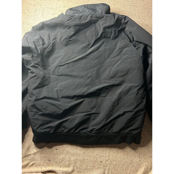 Lands’ End Squall Black Coat Men’s Large – Polartec Fleece Lined - Picture 7 of 10